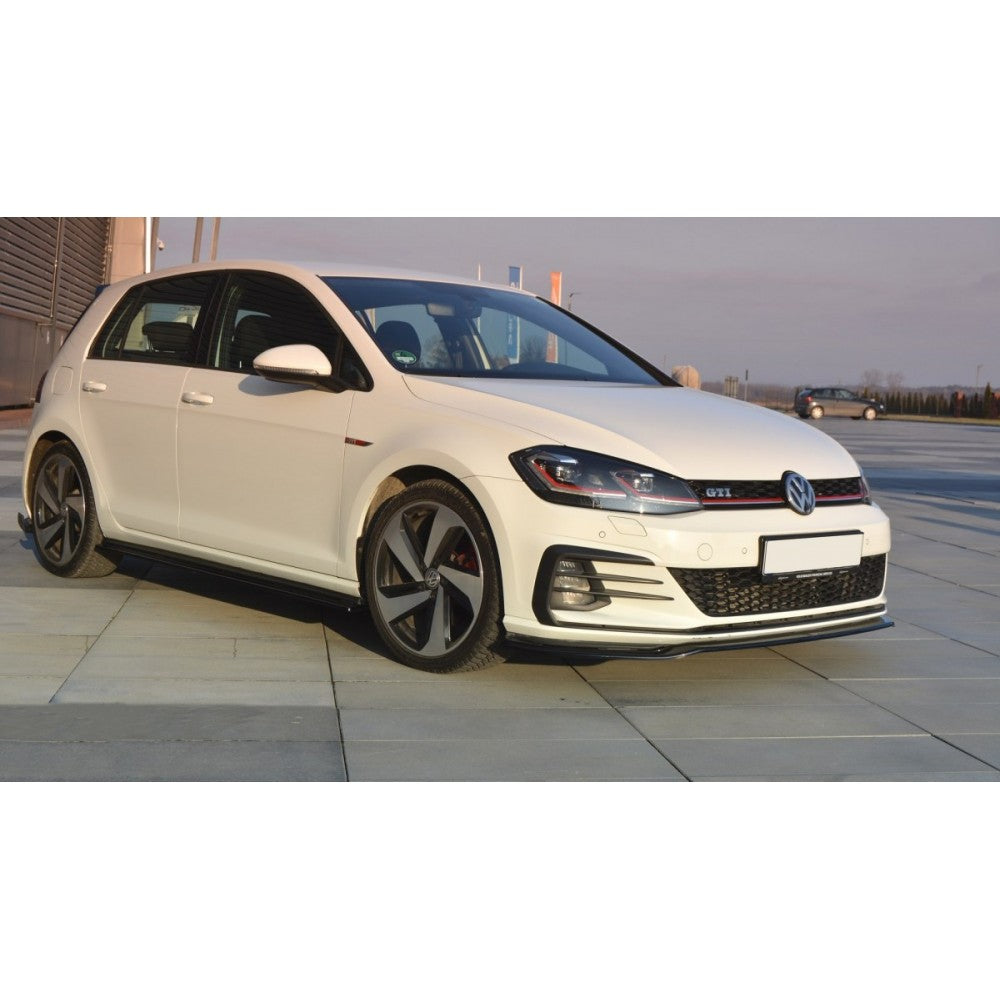 Maxton Design Front Splitter VW Golf Mk7.5 GTI Ver2 (Facelift) Front Lip