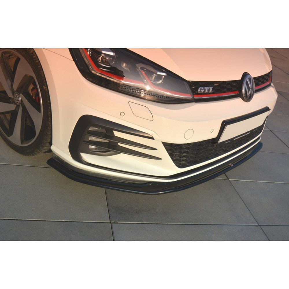 Maxton Design Front Splitter VW Golf Mk7.5 GTI Ver2 (Facelift) Front Lip