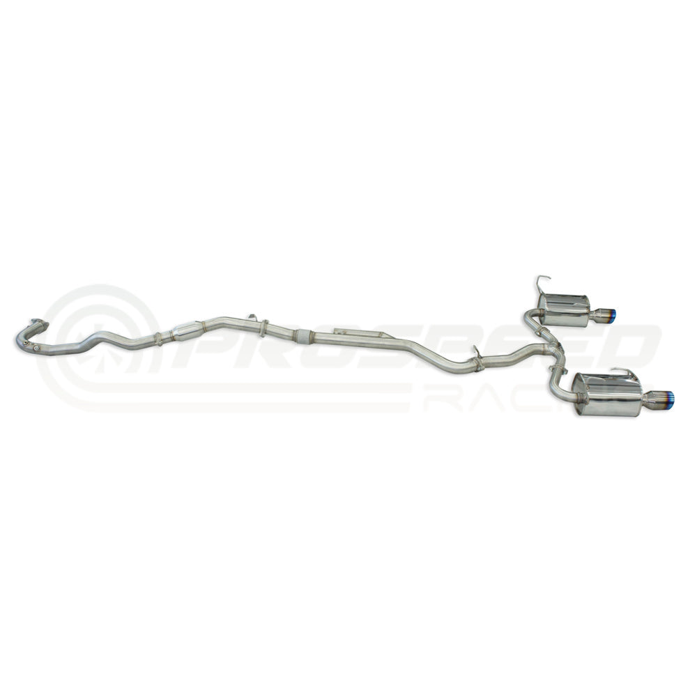 Q300 Turbo Back Exhaust - Subaru 08-10 WRX Sedan/Forester XT SH 08-13 (5MT/4AT)