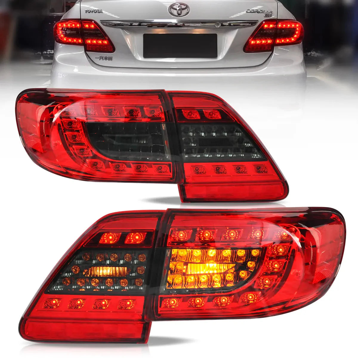 LED Tail Lights for Toyota Corolla 2011–2013