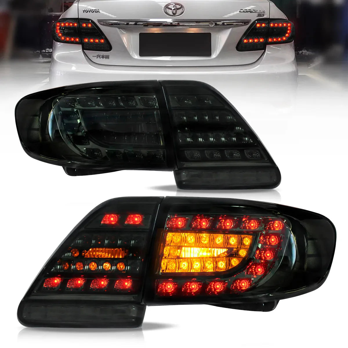 LED Tail Lights for Toyota Corolla 2011–2013