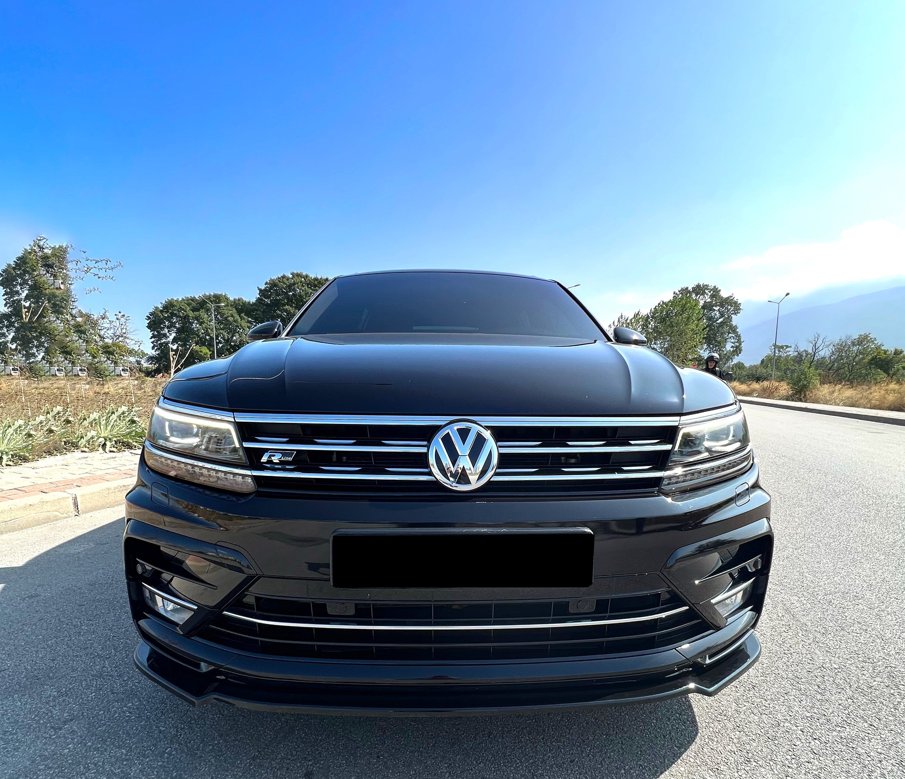 Front Splitter VW Tiguan MK2 R-Line 2015-2020
