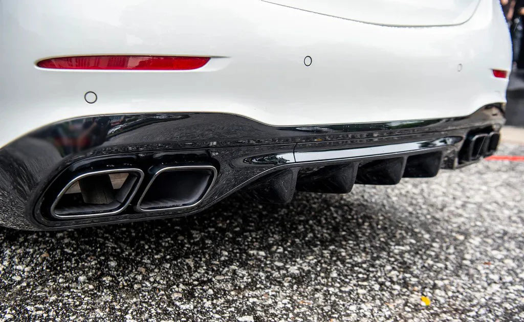 C63 Style Rear Diffuser to suit Mercedes Benz C Class W206 and C43 (With Exhaust Tips)
