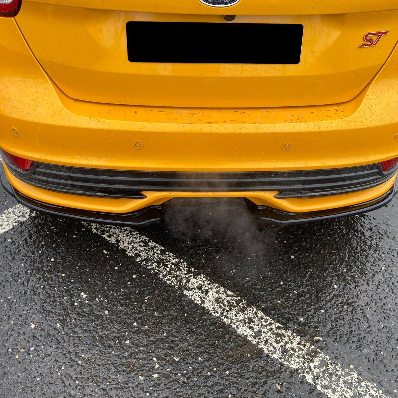 Rear Side Splitters FORD Focus ST Mk3 Facelift 2015-2018