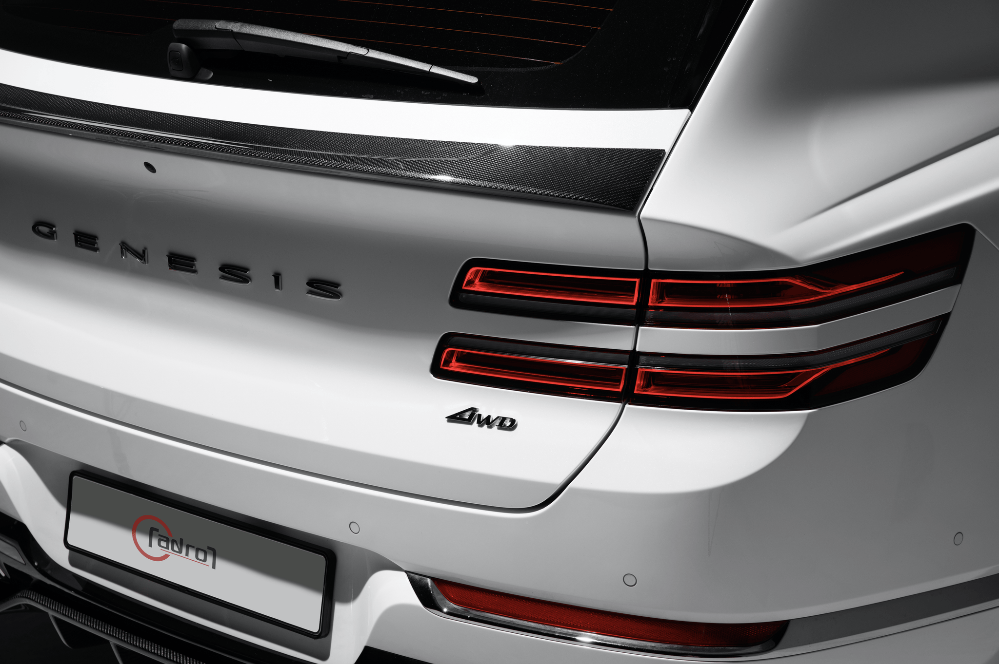 Genesis GV80 Carbon Fiber Trunk Spoiler 2021+
