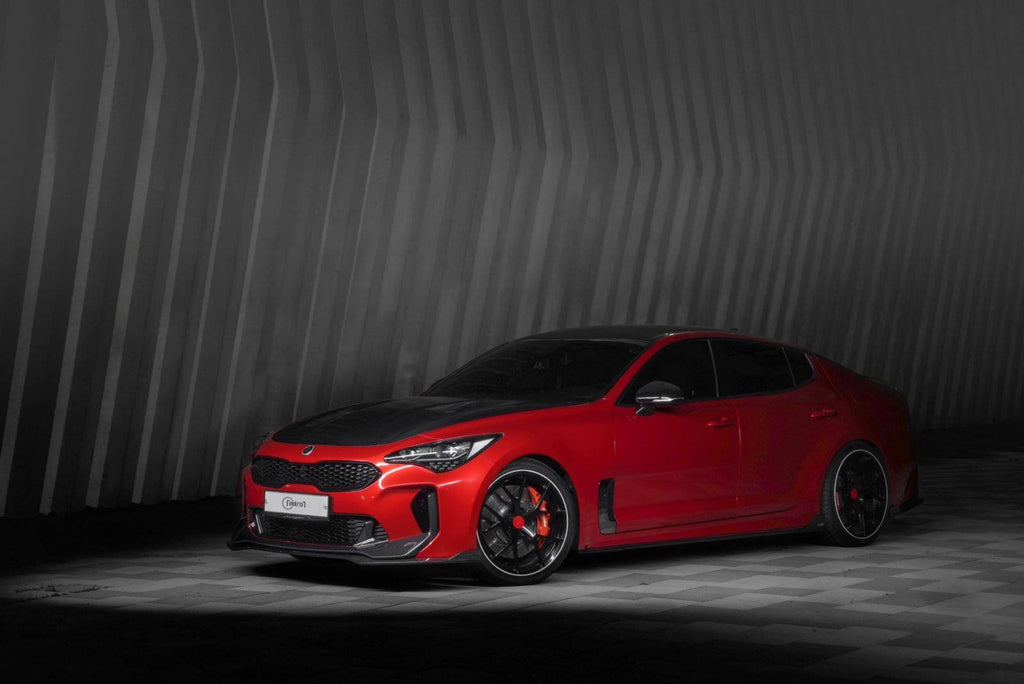 Kia Stinger GT Carbon Fiber V2 Front Lip - ADRO 