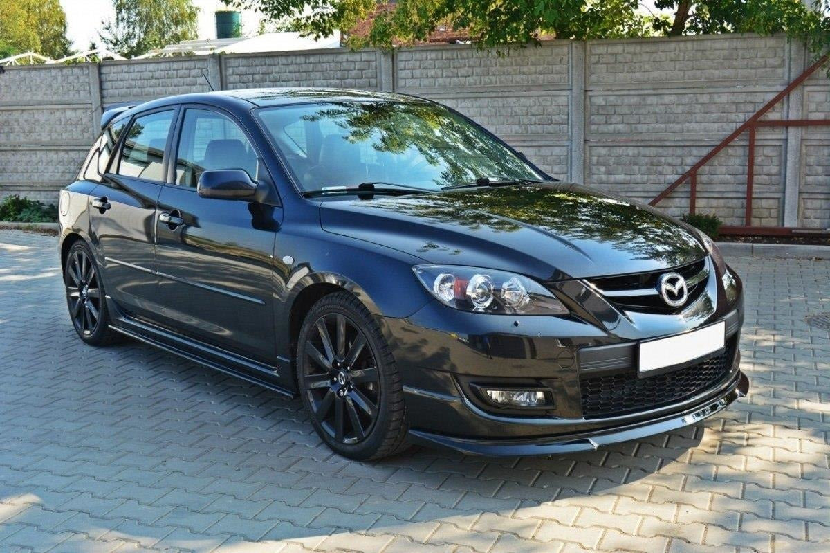 Maxton Design Front Splitter Mazda 3 MPS BK Front Lip