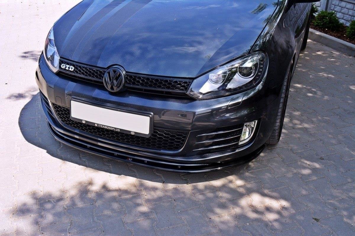 Maxton Design Front Splitter V2 VW Golf MK6 GTI Front Lip