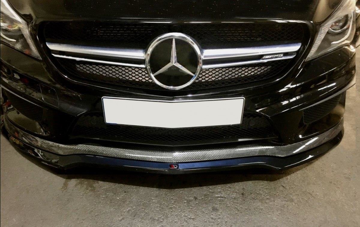Maxton Design Mercedes CLA45 AMG (Preface) Front Splitter V.1