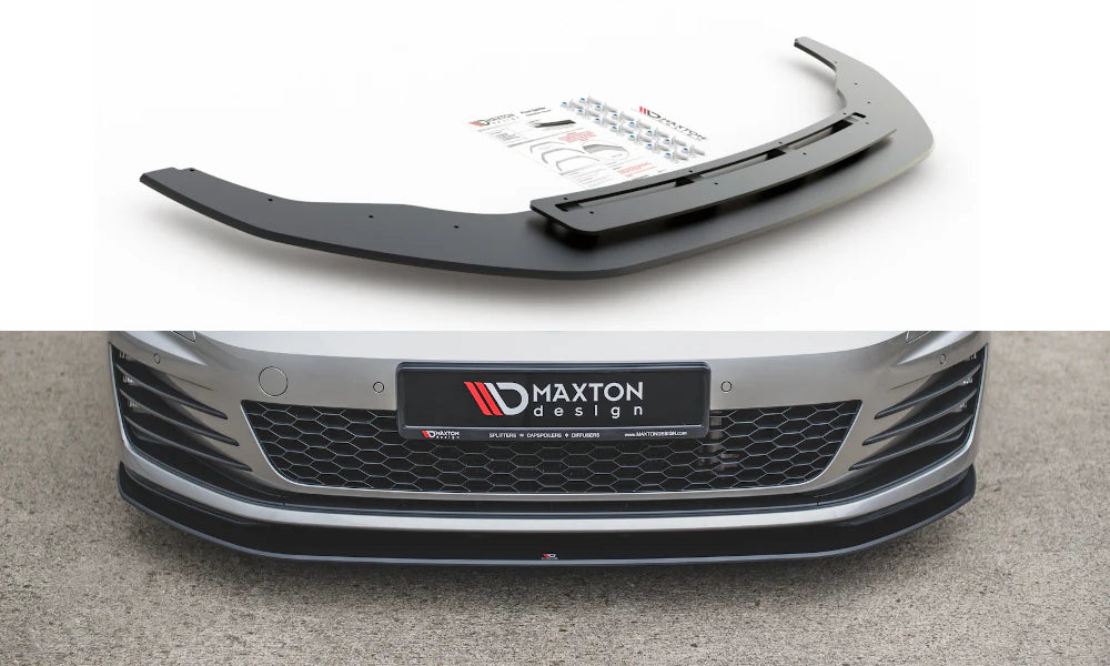 Maxton Design Racing Durability Front Lip for VW Golf MK7 GTI (Pre-Facelift)