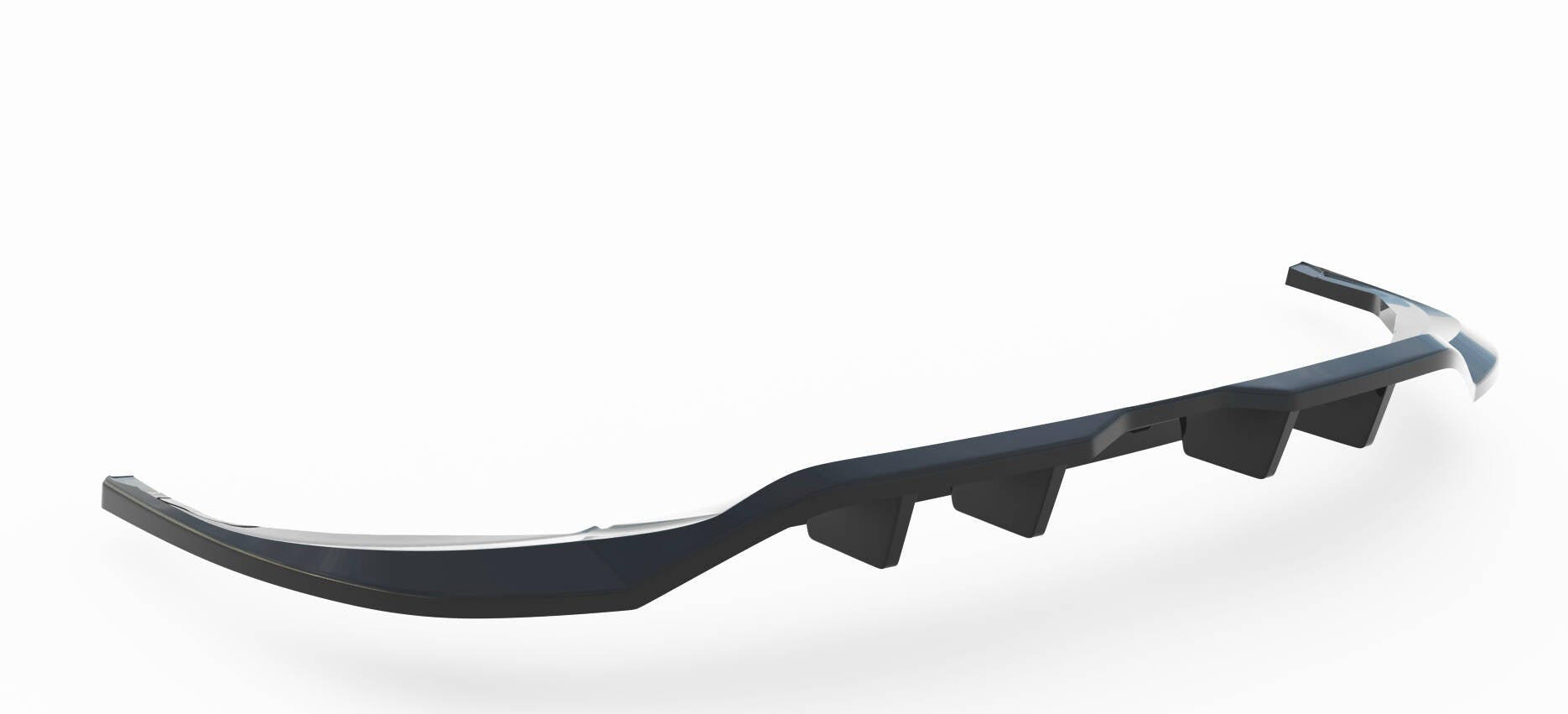 Maxton Design VW Tiguan Allspace Mk2 R-Line Facelift Rear Diffuser