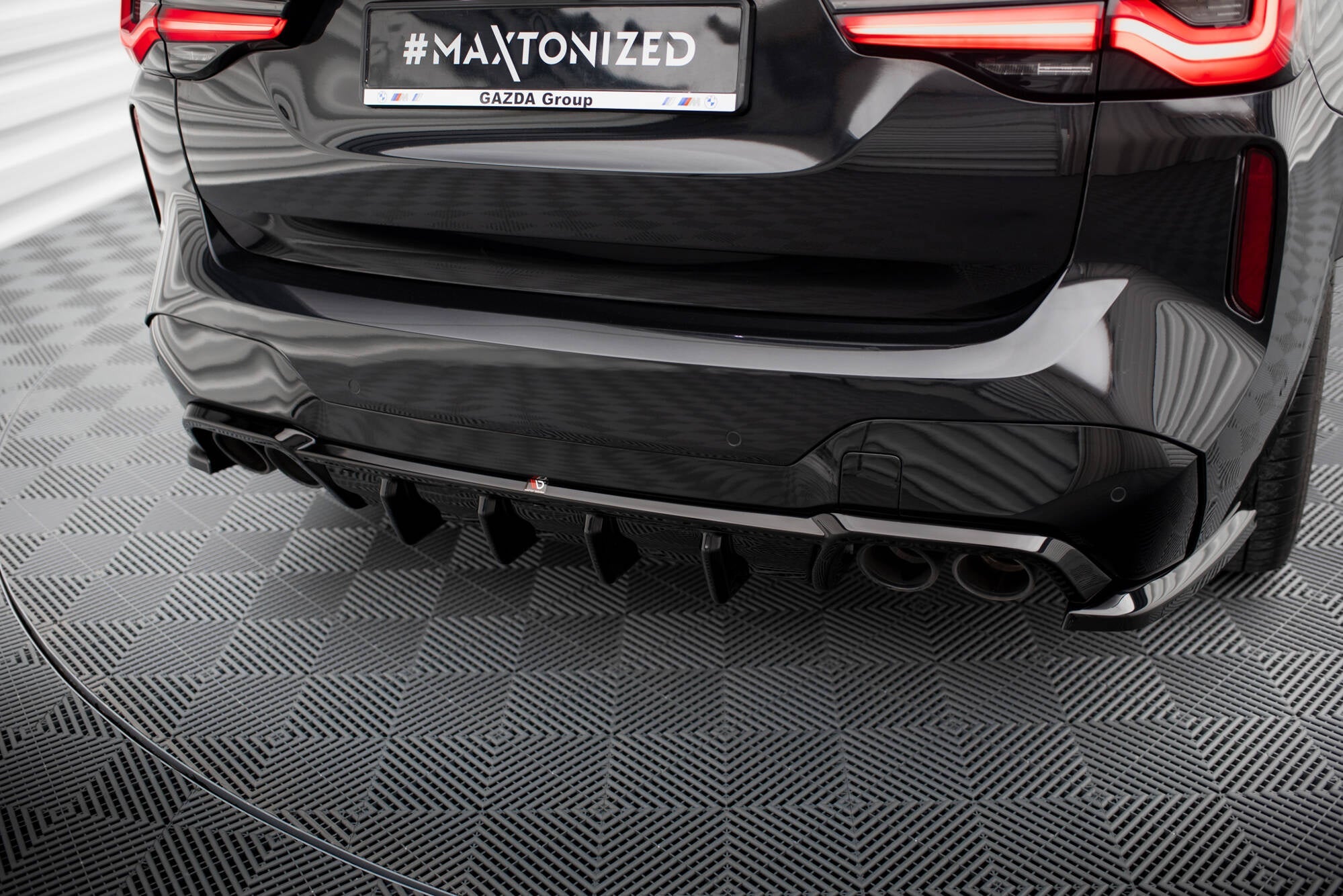 Maxton Design Rear Diffuser Valance BMW X3 M F97 / F97 Facelift