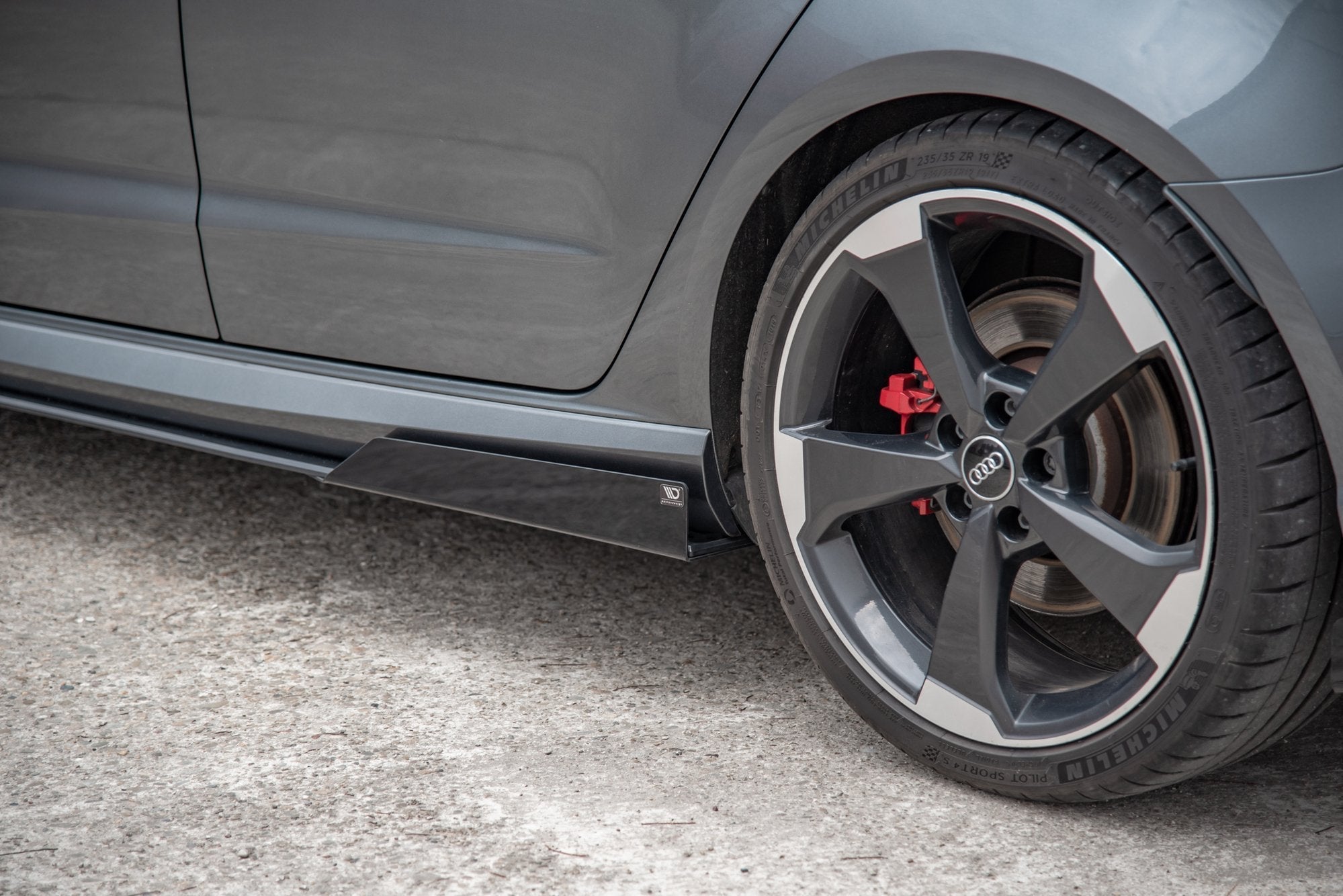 Maxton Design Racing  Side Flaps Audi RS3 8VA Sportback