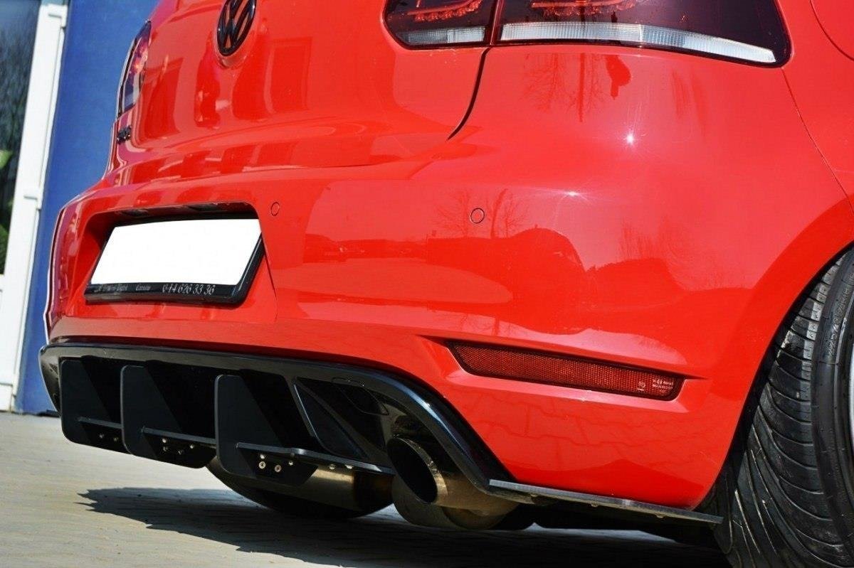 Maxton Design VW Golf Mk6 GTI / 35th Rear Diffuser & Rear Side Splitters