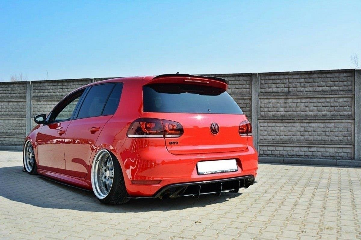 Maxton Design VW Golf Mk6 GTI / 35th Rear Diffuser & Rear Side Splitters