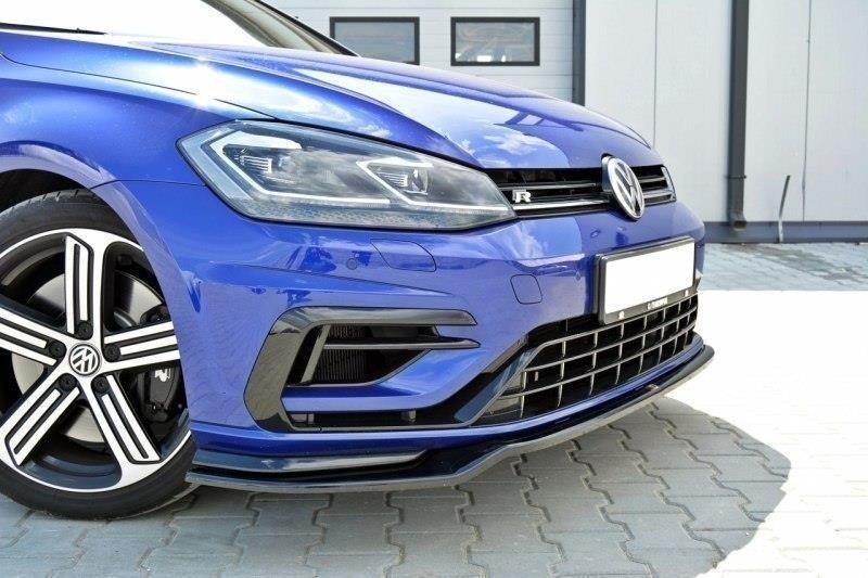 Maxton Design Front Splitter VW Golf MK7.5 R V3 (Facelift) Front Lip