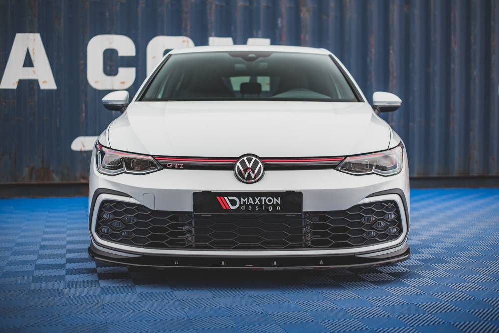 Maxton Design Front Splitter V.1 VW Golf Mk8 GTI Front Lip