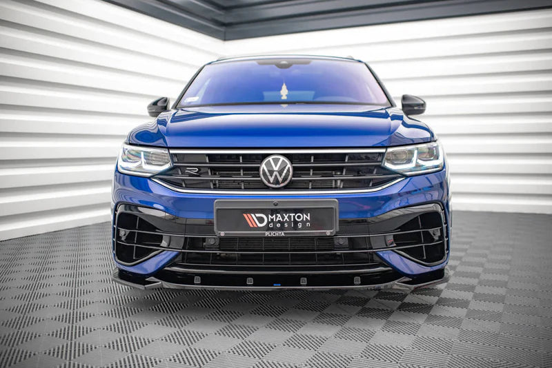 Maxton Design VW Tiguan MK2 R & R-Line Front Splitter Lip V3 (Facelift)