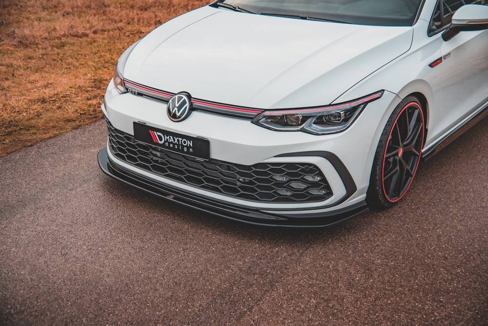 Maxton Design Front Splitter V.5 VW Golf Mk8 GTI Front Lip