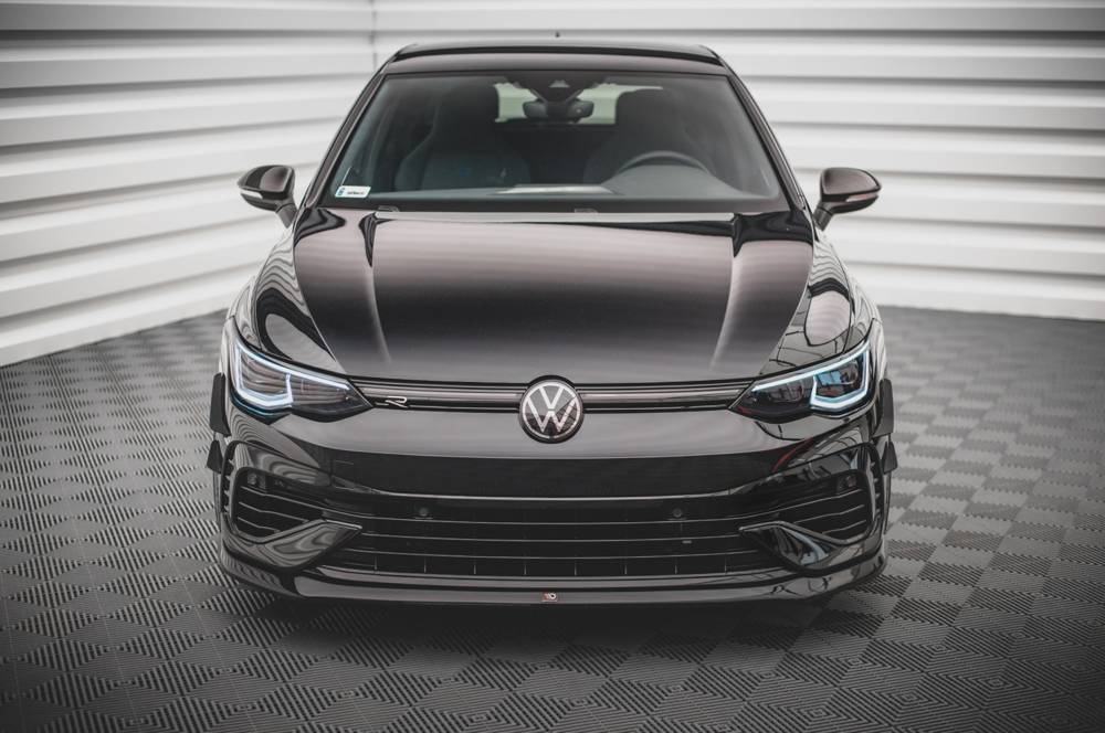 Maxton Design Front Splitter V.5 VW Golf Mk8 R Front Lip