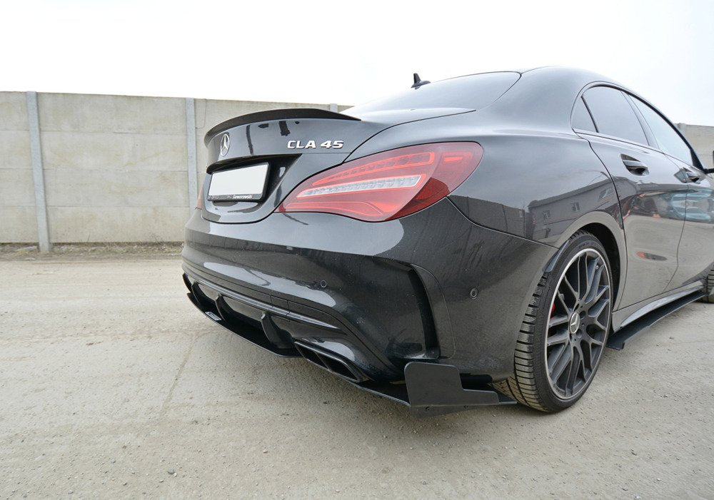 Maxton Design Rear Side Splitters Mercedes CLA45 AMG C117 (Facelift)