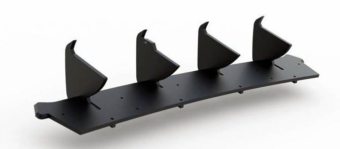 Maxton Design Racing Durability Rear Diffuser V1 VW Golf MK8 GTI