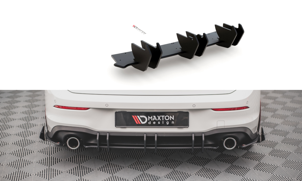 Maxton Design Racing Durability Rear Diffuser V2 VW Golf MK8 GTI