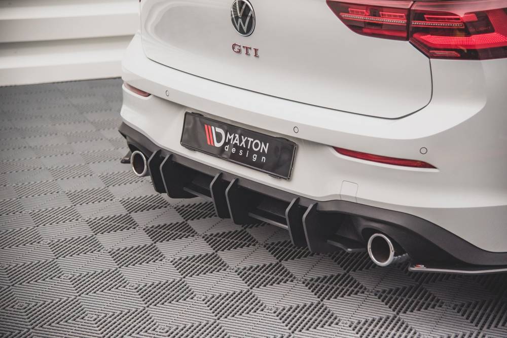 Maxton Design Racing Durability Rear Diffuser V2 VW Golf MK8 GTI