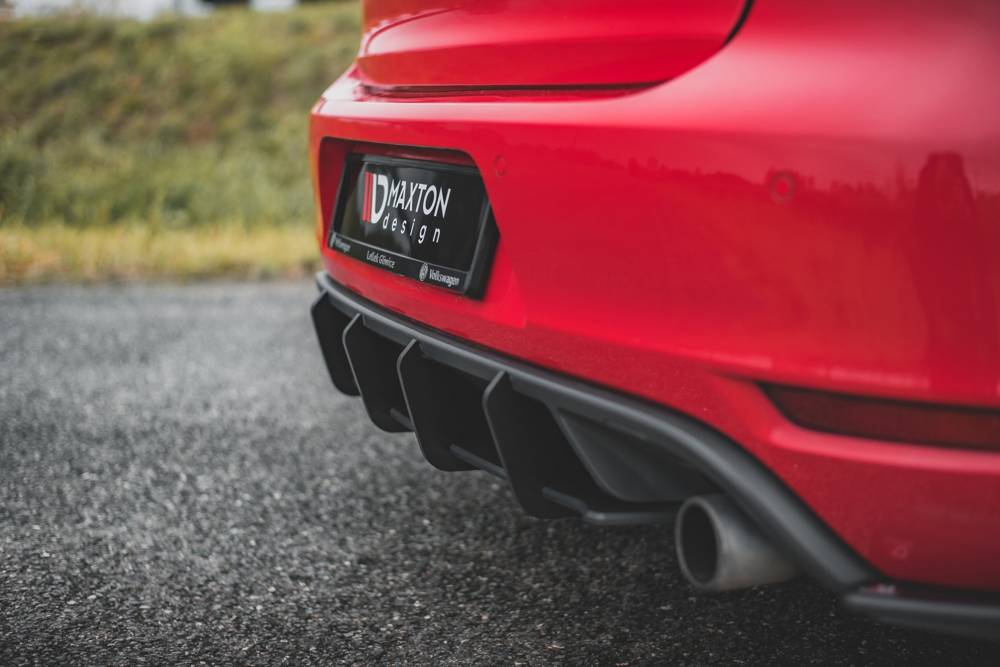 Maxton Design Racing Durability Rear Diffuser V2 Golf MK6 GTI