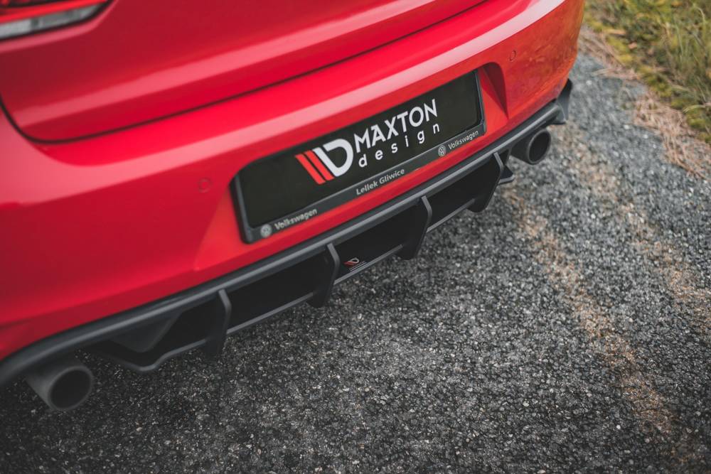 Maxton Design Racing Durability Rear Diffuser V2 Golf MK6 GTI