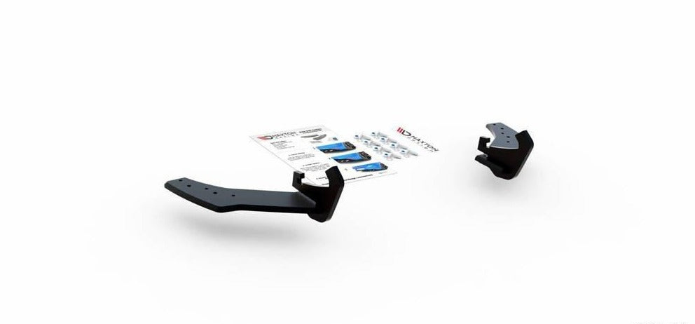 Maxton Design Racing Durability Rear Side Splitters VW Golf MK7.5 R