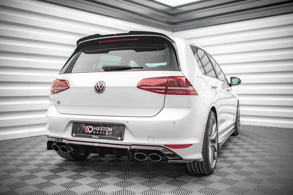 Maxton Design Rear Side Splitters v4 VW Golf Mk7 R (Prefacelift)