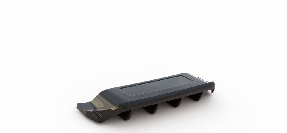 Maxton Design Rear Splitter (with vertical bars) Volkswagen T-Roc R / R-Line Mk1 Facelift