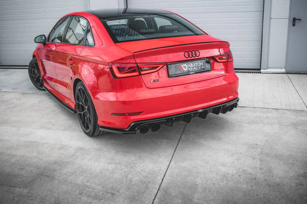 Maxton Design Audi S3 Sedan Rear Diffuser Valance (Pre-Facelift)