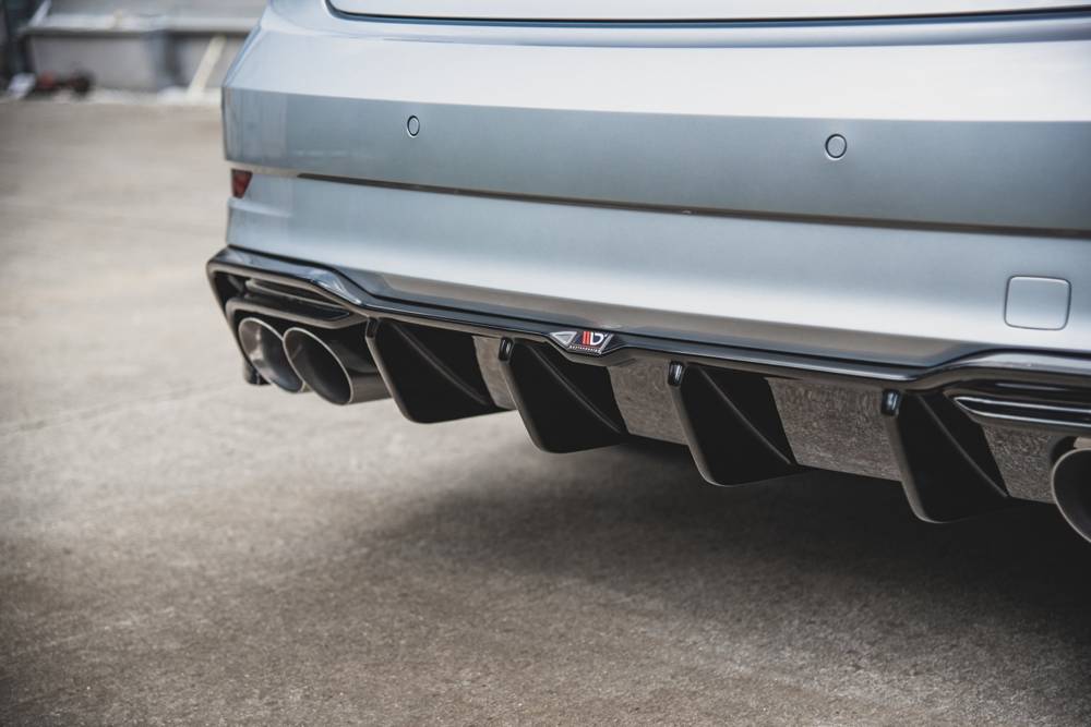 Maxton Design Audi S3 Sedan Rear Diffuser Valance (Facelift)