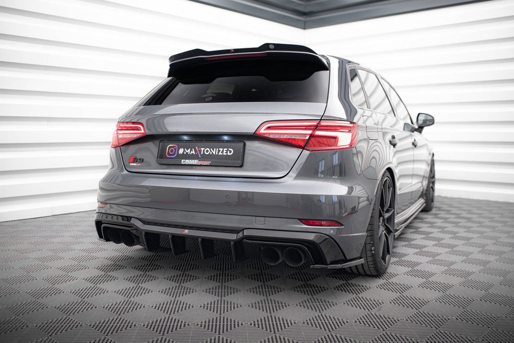 Maxton Design Audi S3 Hatch Facelift Rear Diffuser Valance