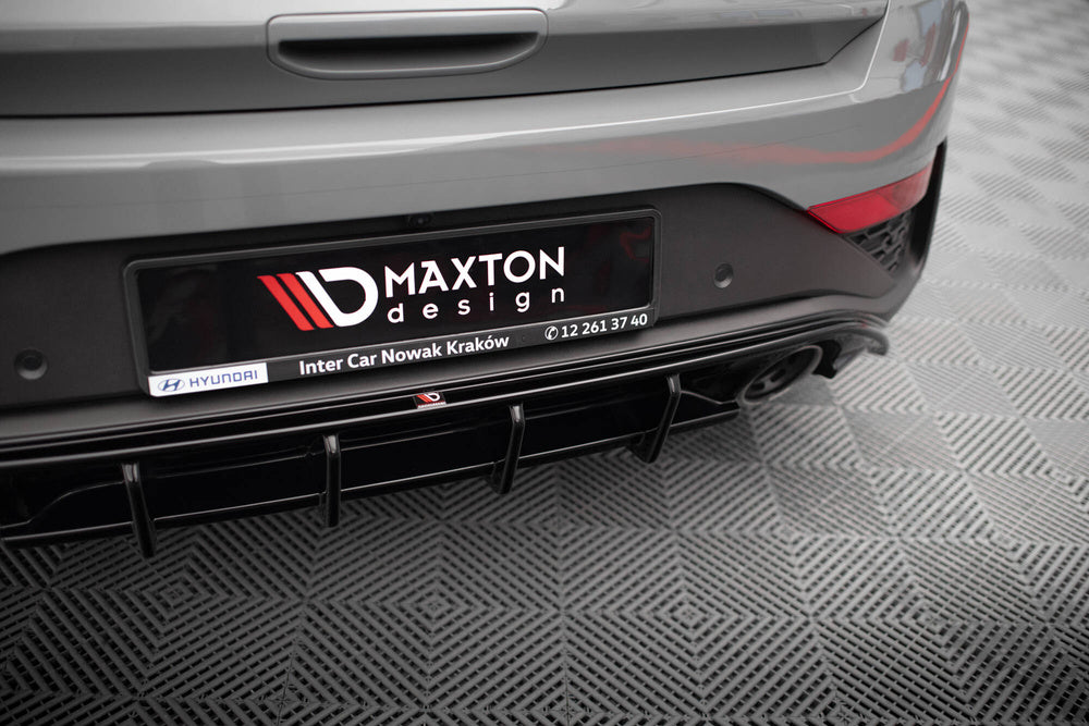 Maxton Design Rear Valance / Diffuser Hyundai I30 N MK3.5 Facelift Hatchback