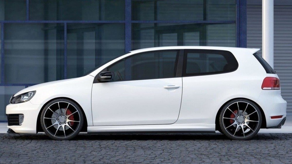 Maxton Design Side Skirts Diffusers VW Golf Mk6 R