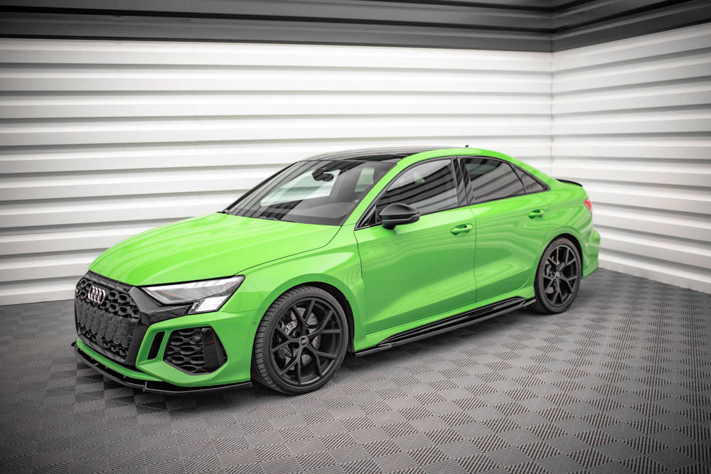 Maxton Design Racing Durability Side Skirts Audi RS3 8Y Street Pro Sedan