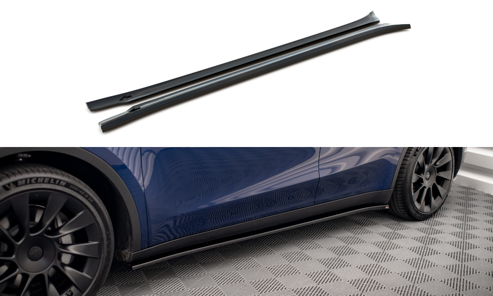 Maxton Design Side Skirts V2 Tesla Model Y