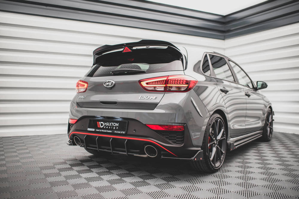Maxton Design Racing Durability Rear Diffuser Hyundai I30 N MK3.5 Facelift Hatchback