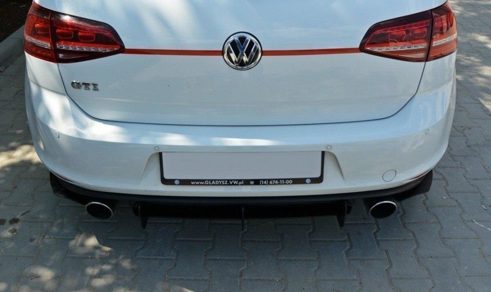 Maxton Design VW Golf MK7 GTI (Pre-Facelift) Rear Diffuser & Rear Side Splitters