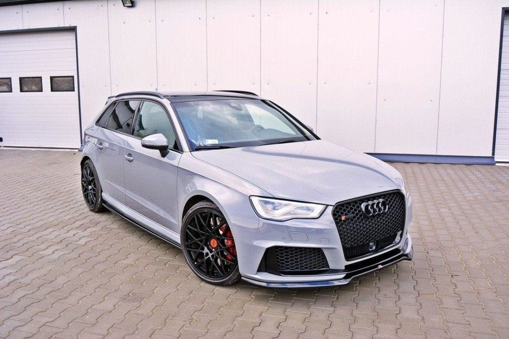 Maxton Design Audi RS3 8V Sportback Front Splitter Lip V1 (Pre-Facelift)