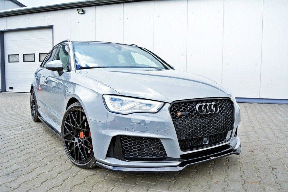 Maxton Design Audi RS3 8V Sportback Front Splitter Lip V1 (Pre-Facelift)