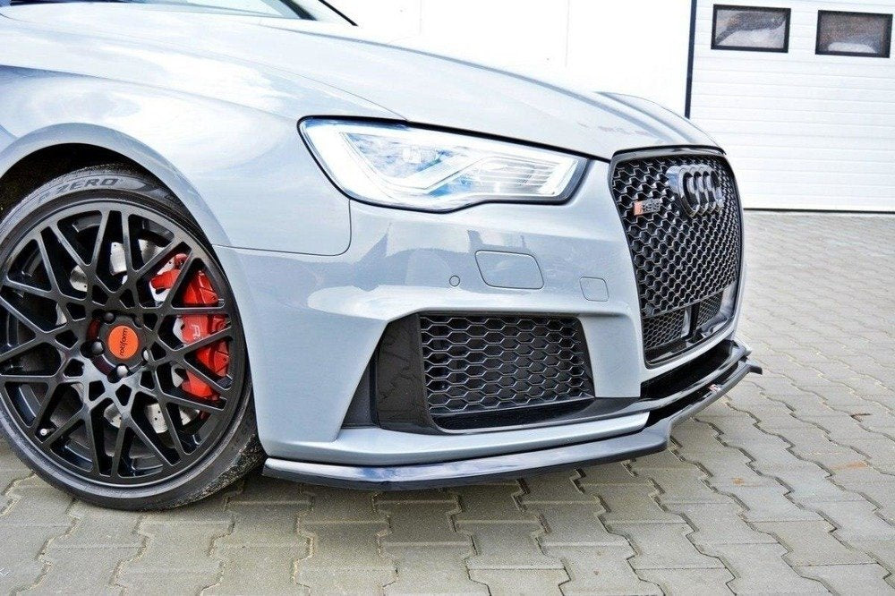 Maxton Design Audi RS3 8V Sportback Front Splitter Lip V1 (Pre-Facelift)