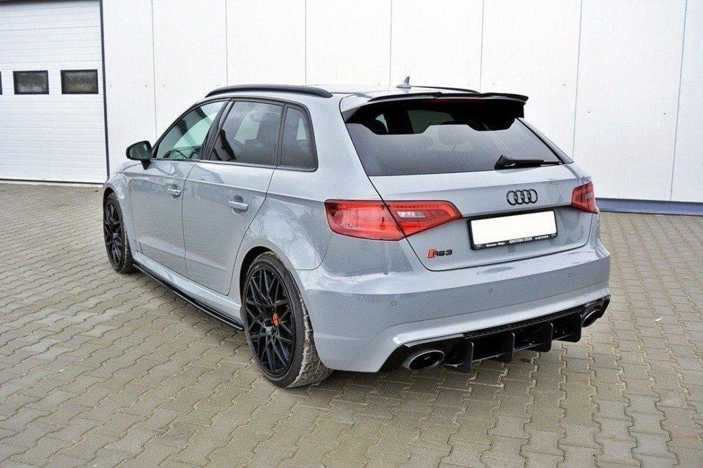 Maxton Design Rear Spoiler Cap V2 for AUDI RS3 8VA Sportback (Pre-Facelift/Facelift)