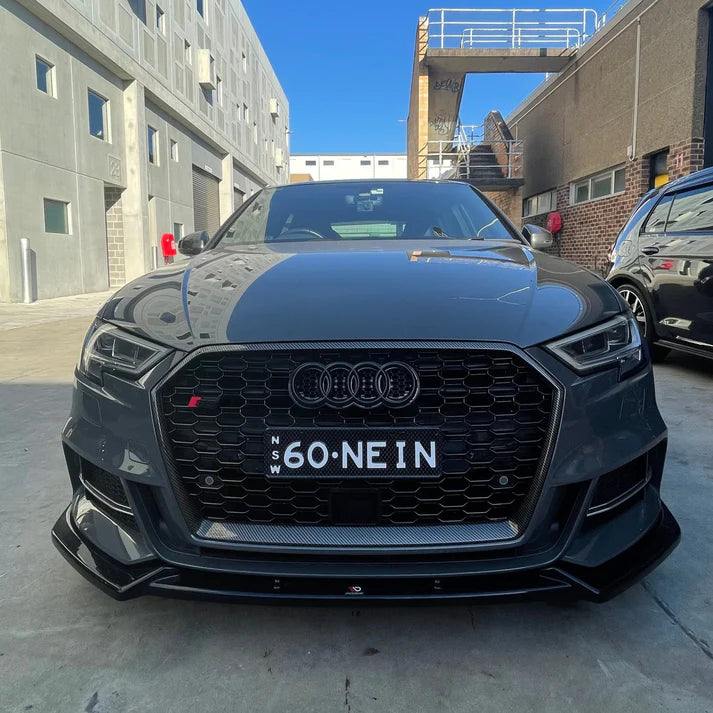 Plate Relocation Kit - Audi RS Grille