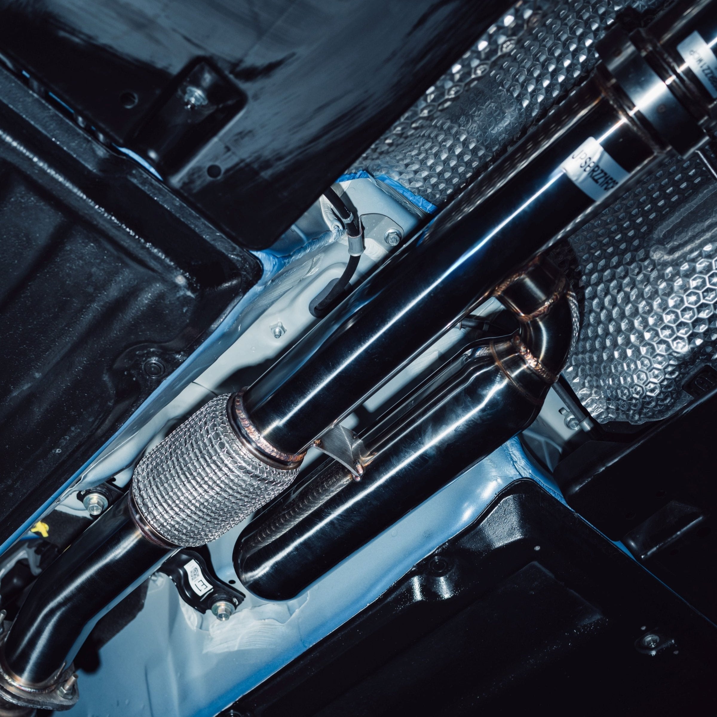 Toyota 86 & Subaru BRZ 3" Gloss Black Tips Cat Back Exhaust