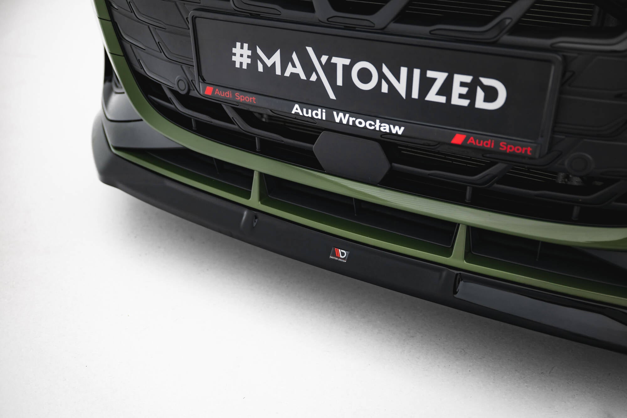 Maxton Design Front Splitter V.3 Audi S3 Sportback / A3 S-line Sportback  8Y Facelift