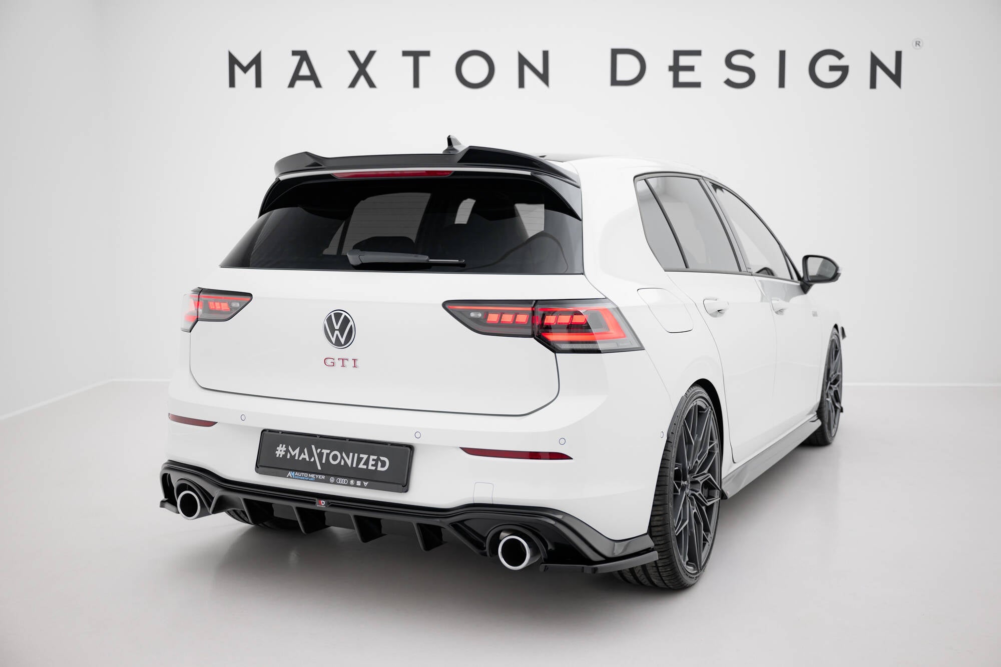 Maxton Design Rear Side Splitters V.3 Volkswagen Golf GTI Mk8
